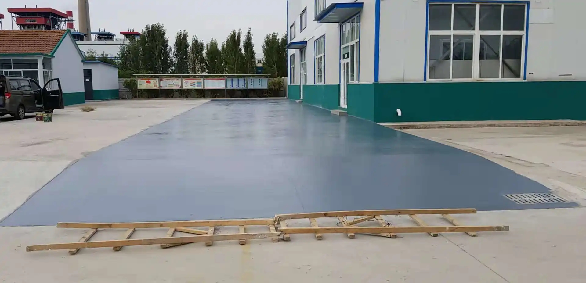 湘潭车间厂房地坪漆修补翻新